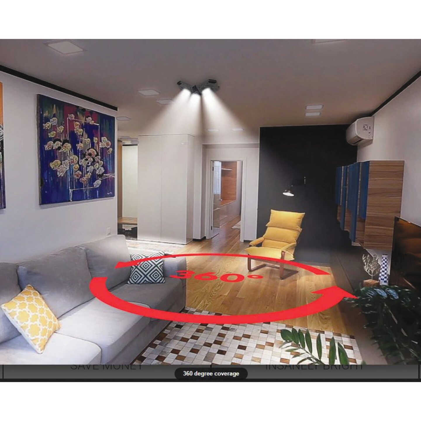 Bell+Howell QuadBurst Multi-Directional LED Light Image 2