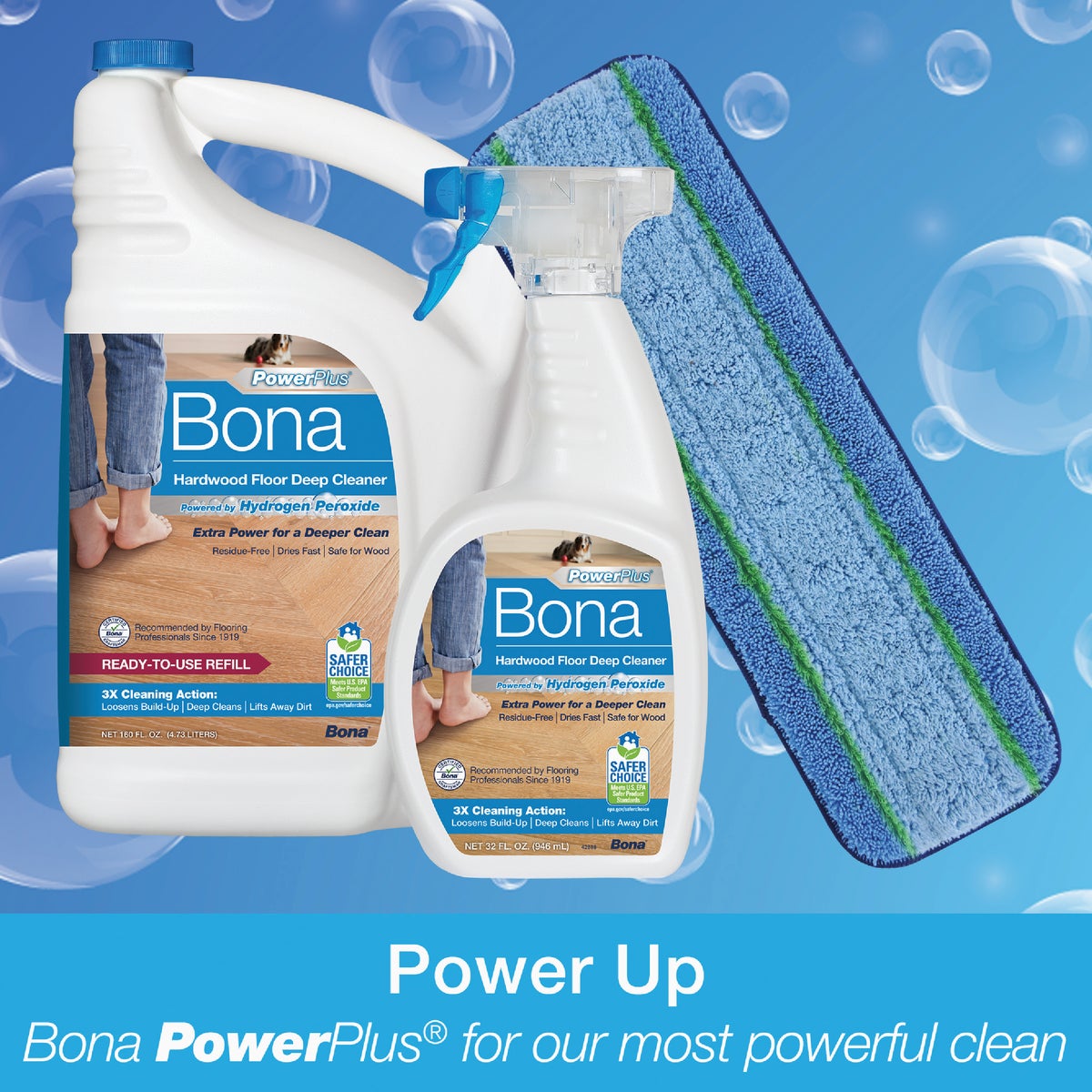 Bona PowerPlus 32 Oz. Hardwood Floor Cleaner Image 7