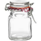 Kilner 2 Oz. Square Clip Top Glass Jar Image 1