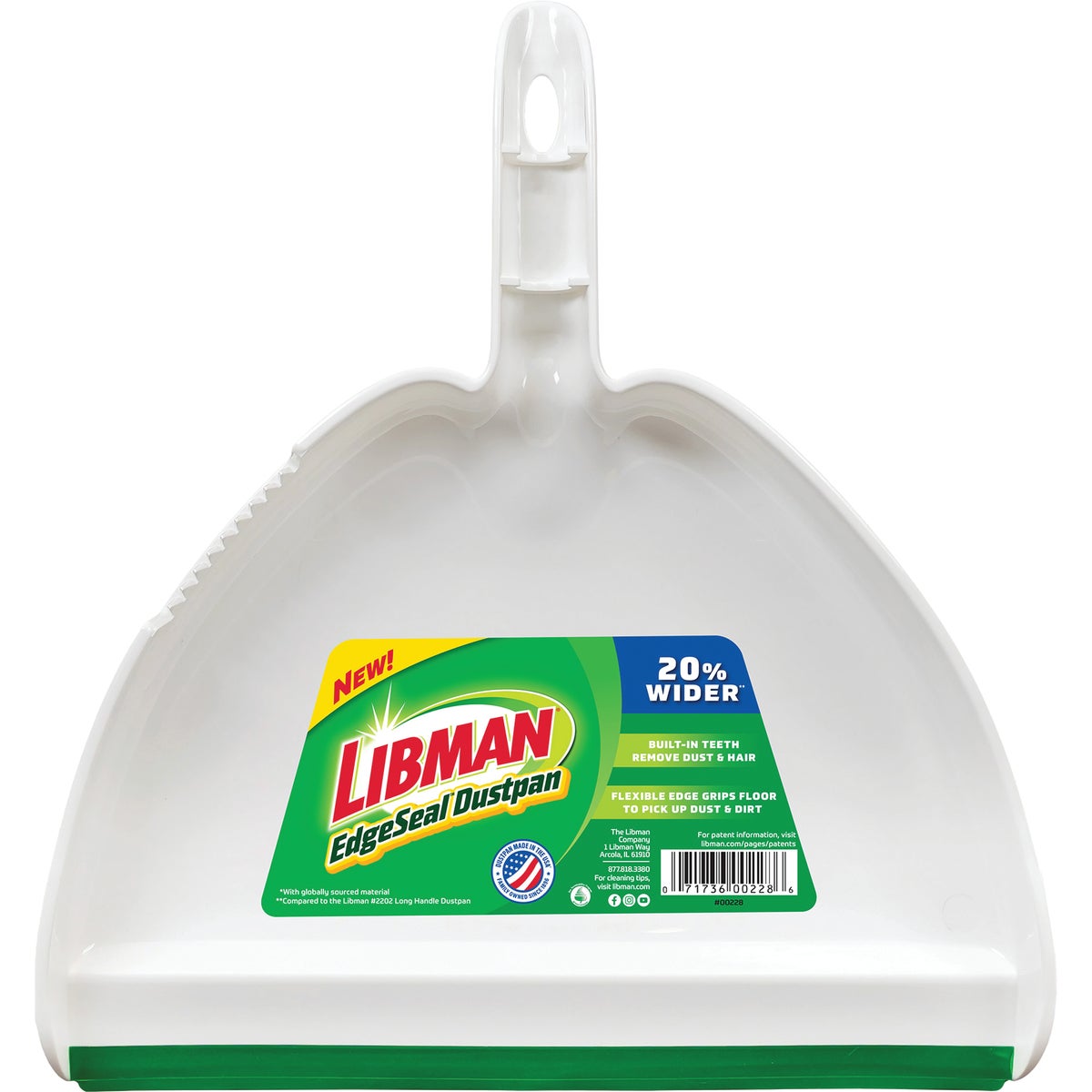 Libman 10-1/2 In. EdgeSeal Dust Pan
