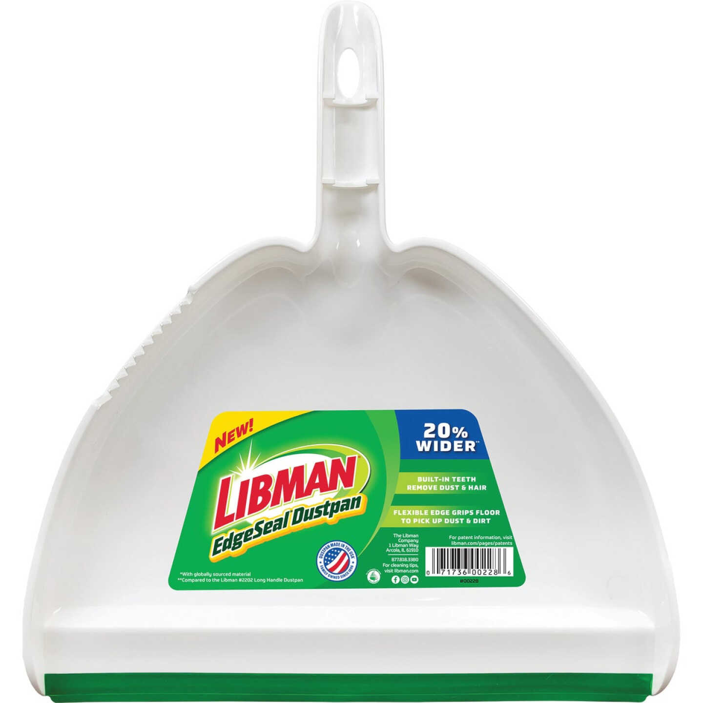 Libman 10-1/2 In. EdgeSeal Dust Pan Image 1