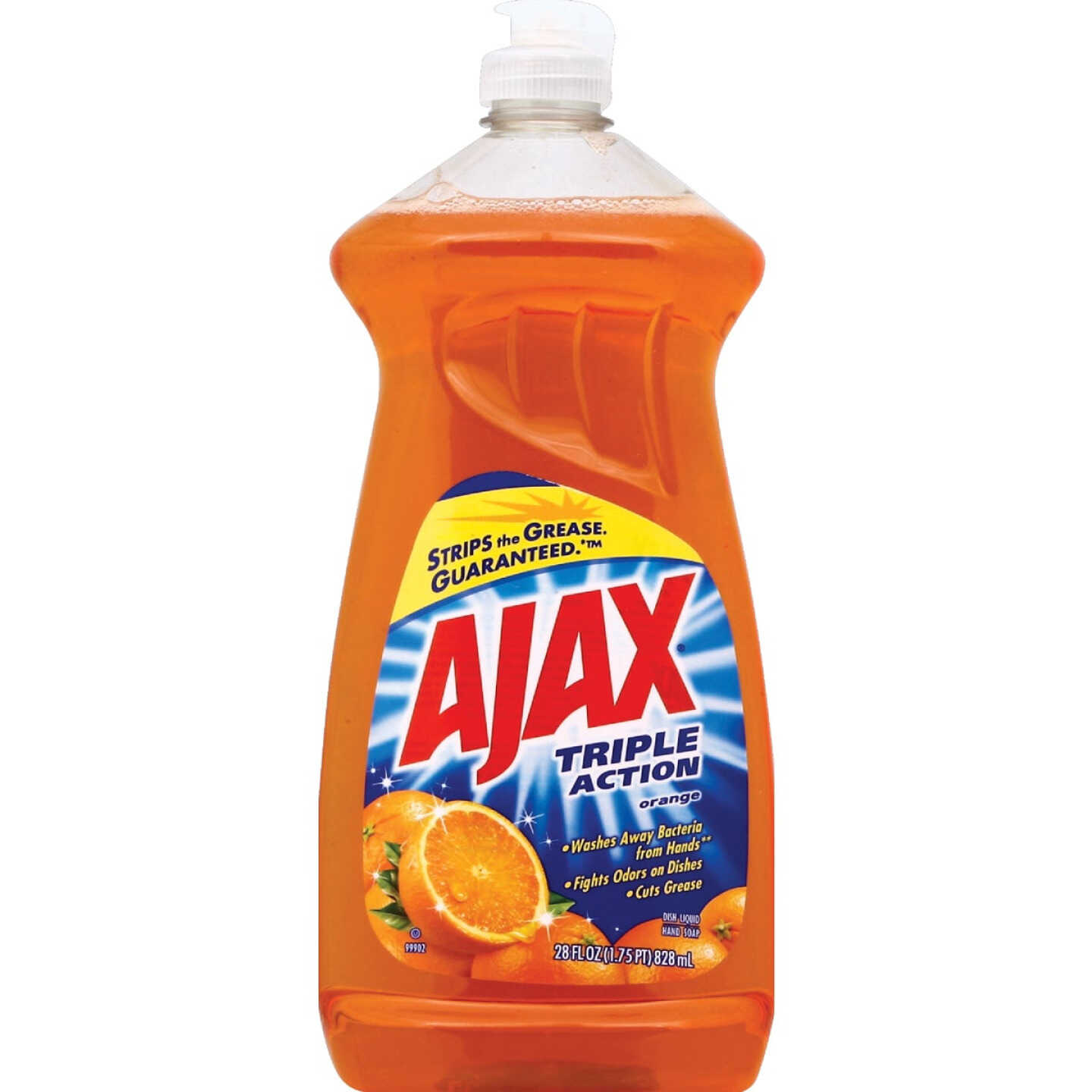 Ajax 28 Oz. Orange Scent Triple Action Dish Soap Image 1