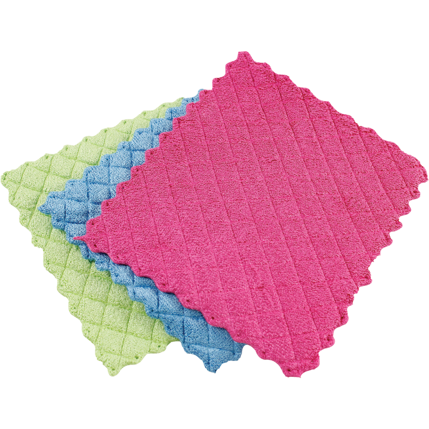 Libman 10 In. x 7 In. Microfiber Sponge Cloth (3-Count) Image 1