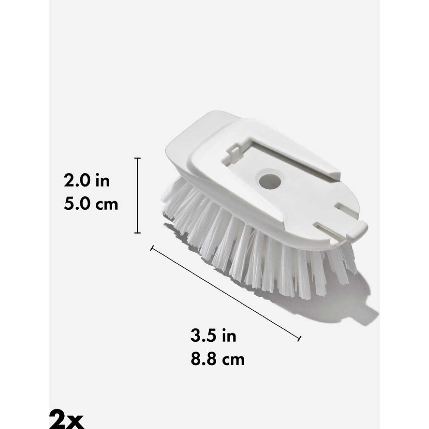 OXO Good Grips Soap Dispensing Dish Brush Refill (2-Pack) Image 3