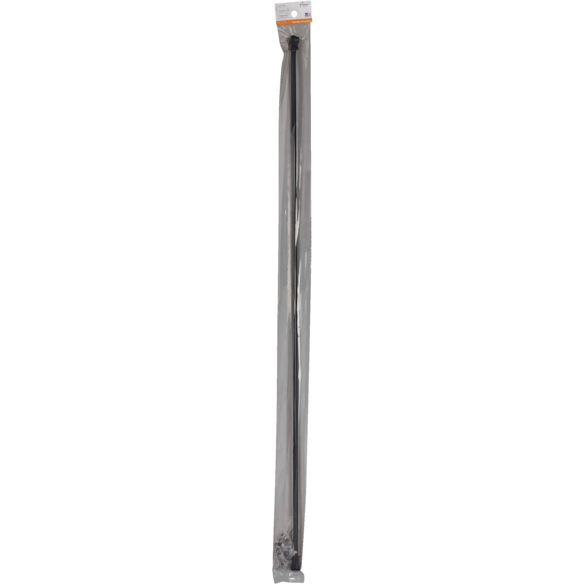 Kenney Amelia 48 In. To 84 In. 7/16 In. Black Standard Cafe Rod Image 2