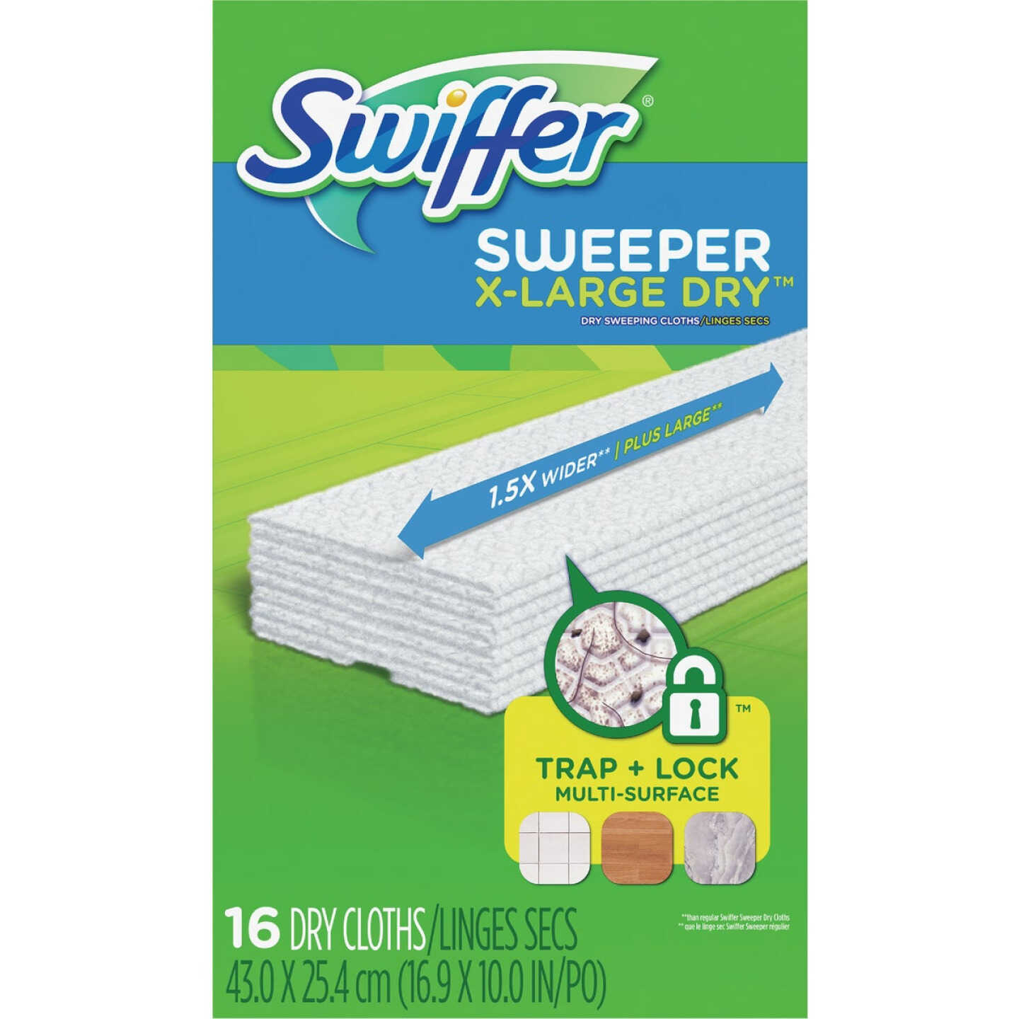 Swiffer Sweeper Professional Dry Cloth Mop Refill (16-Count) Image 1