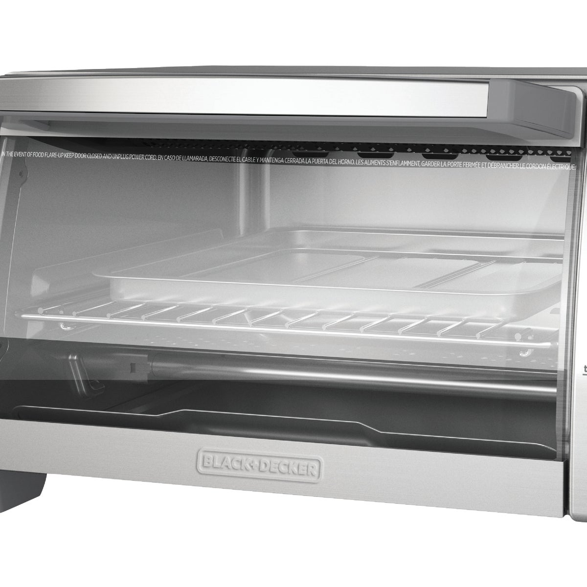 Black & Decker 4-Slice Natural Convection Toaster Oven Image 4