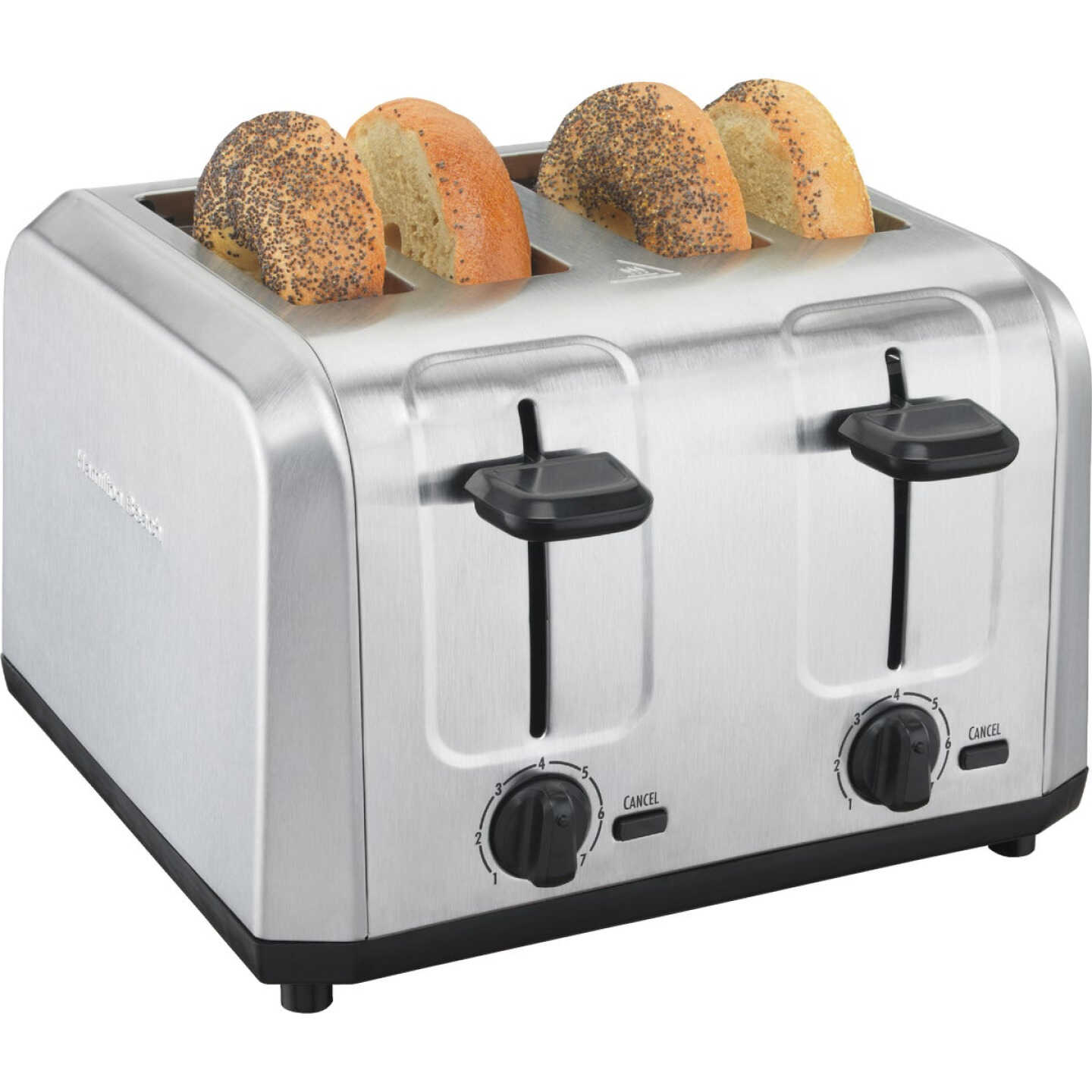 Hamilton Beach 4-Slice Brushed Stainless Steel Toaster Image 1