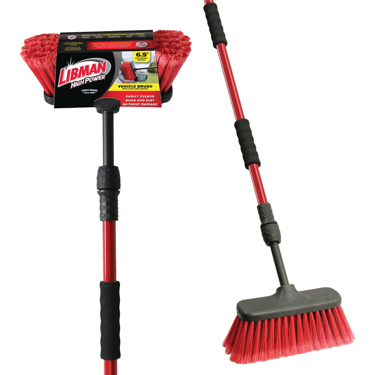 Libman 6.5 Ft. Flow-Thru Wash Brush