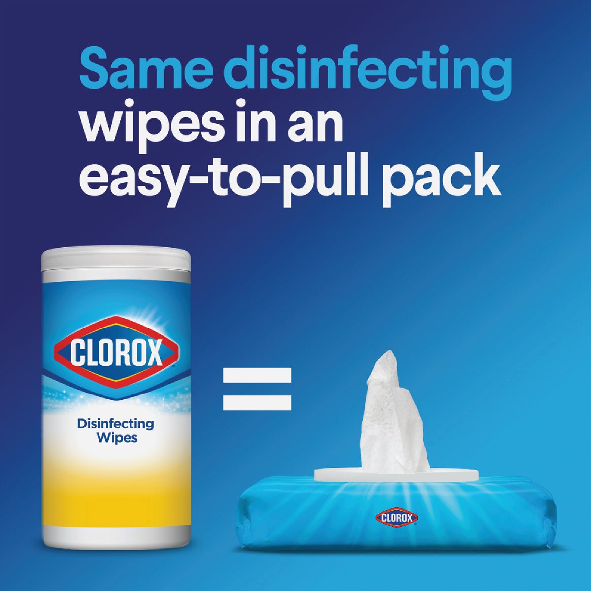 Clorox Crisp Lemon Disinfecting Cleaning Wipes Flexpack (75-Count) Image 5