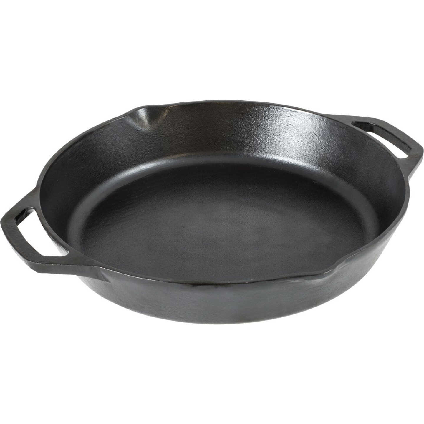 Lodge 12 In. Dual Handle Cast Iron Skillet Image 1