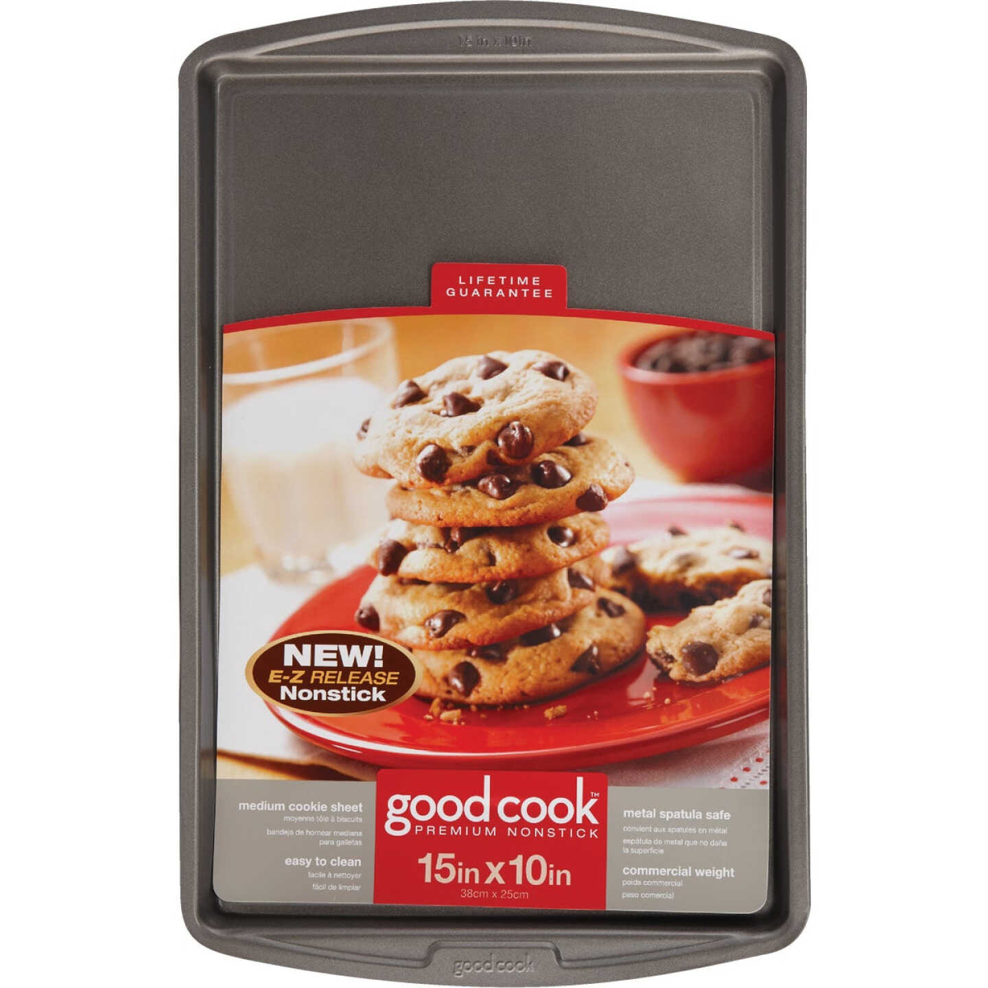 Goodcook 15 In. x 10 In. Non-Stick Cookie Sheet Image 2