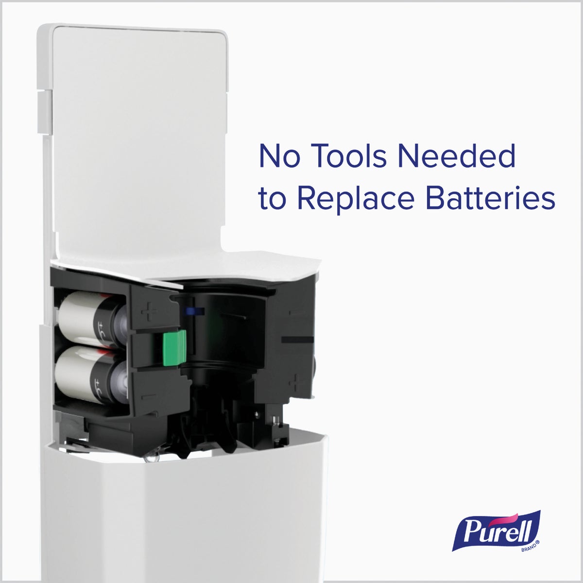 PURELL ES6 Automatic White 1200mL Hand Sanitizer Dispenser Image 5