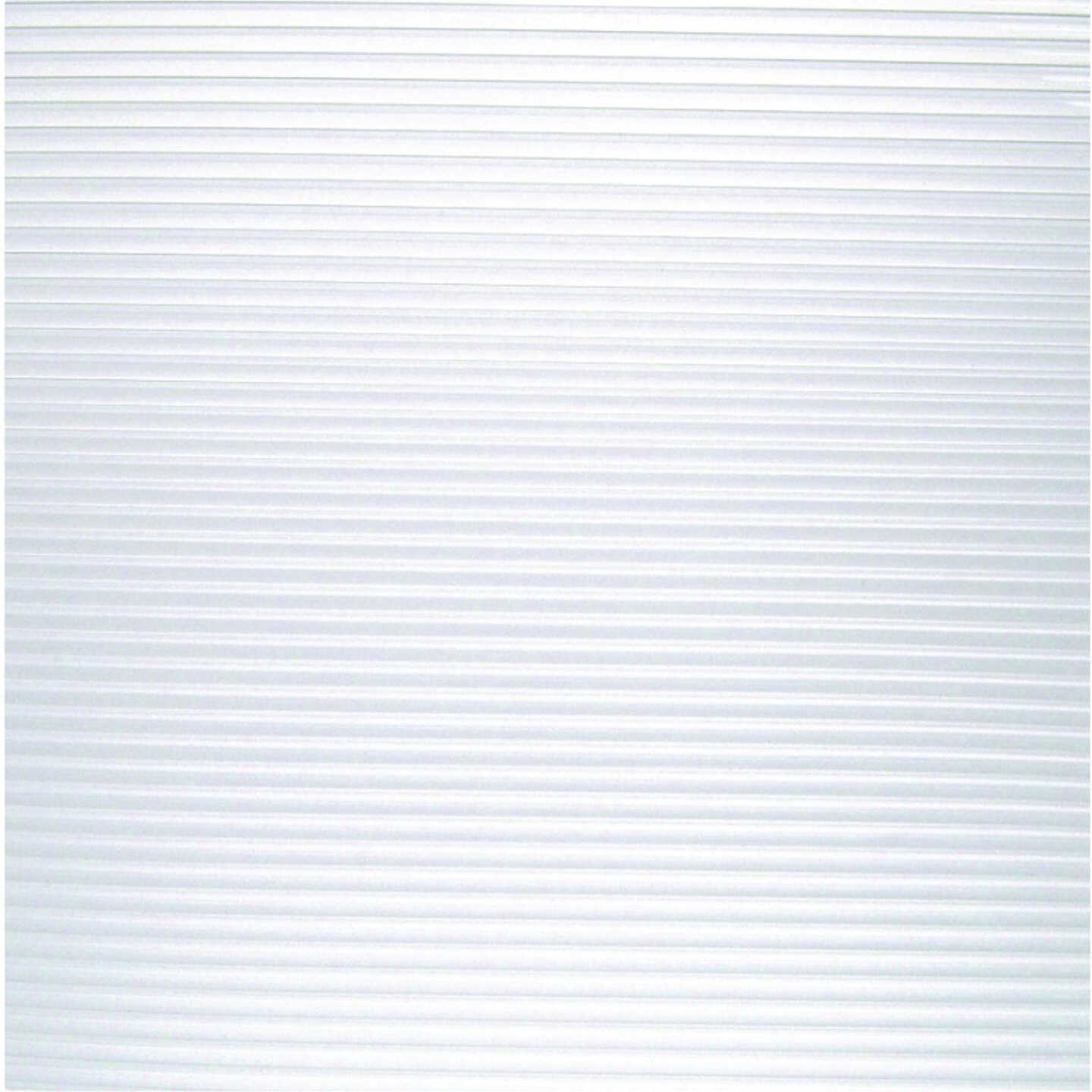 Magic Cover 18 In. x 4 Ft. Ribbed Clear Non-Adhesive Shelf Liner Image 1