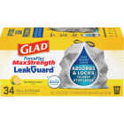 Glad ForceFlex 13 Gal. MaxStrength Sunshine Lemon Tall Kitchen Drawstring Trash Bag (34-Count) Image 2