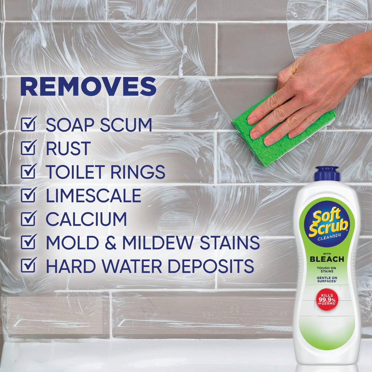 Soft Scrub 24 Oz. Cleanser With Bleach Image 4