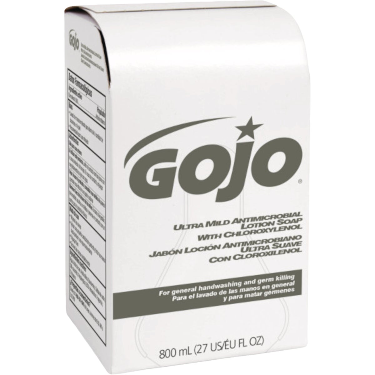 GOJO Ultra Mild Antimicrobial Lotion Soap with Chloroxylenol, 800 mL Refill