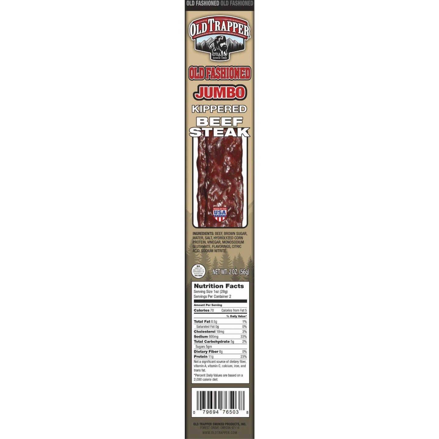 Old Trapper Old Fashioned Kippered Steak Jerky Image 6