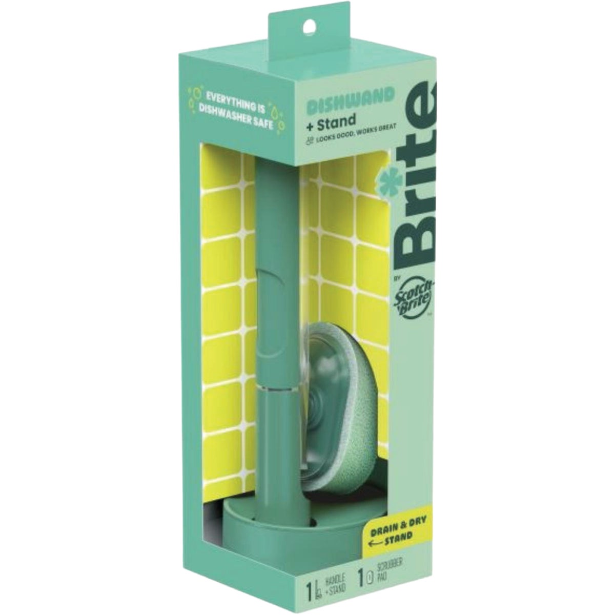 Brite by Scotch-Brite Dishwand & Stand