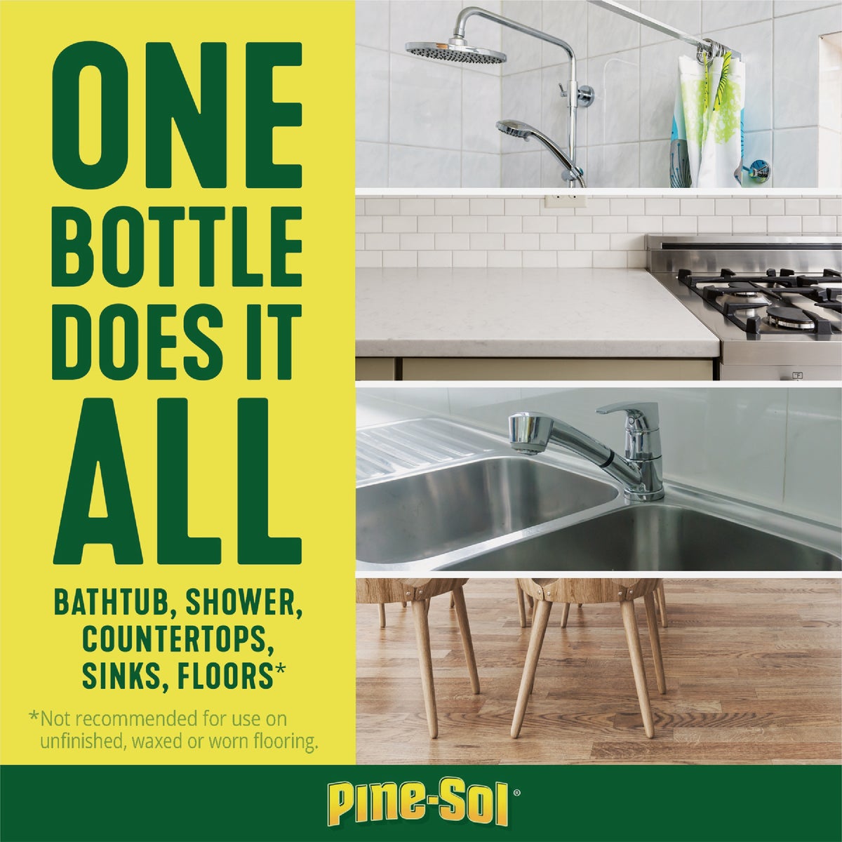 Pine-Sol 14 Oz. Original All-Purpose Disinfectant Cleaner Image 3