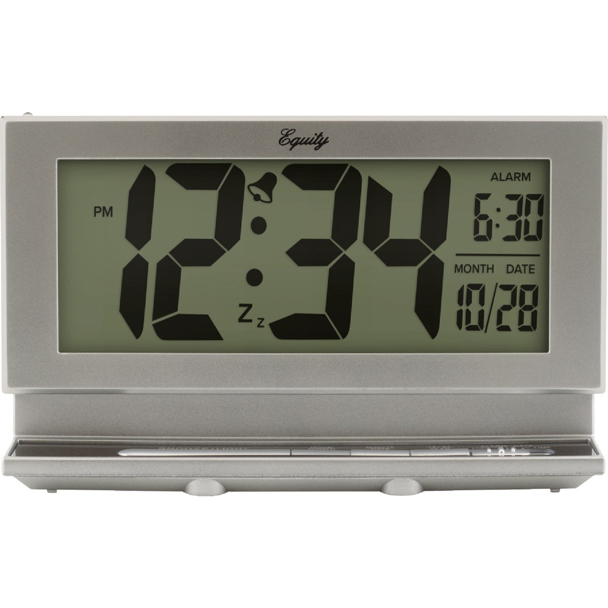 La Crosse Technology 2 In. Equity LCD Battery Operated Alarm Clock