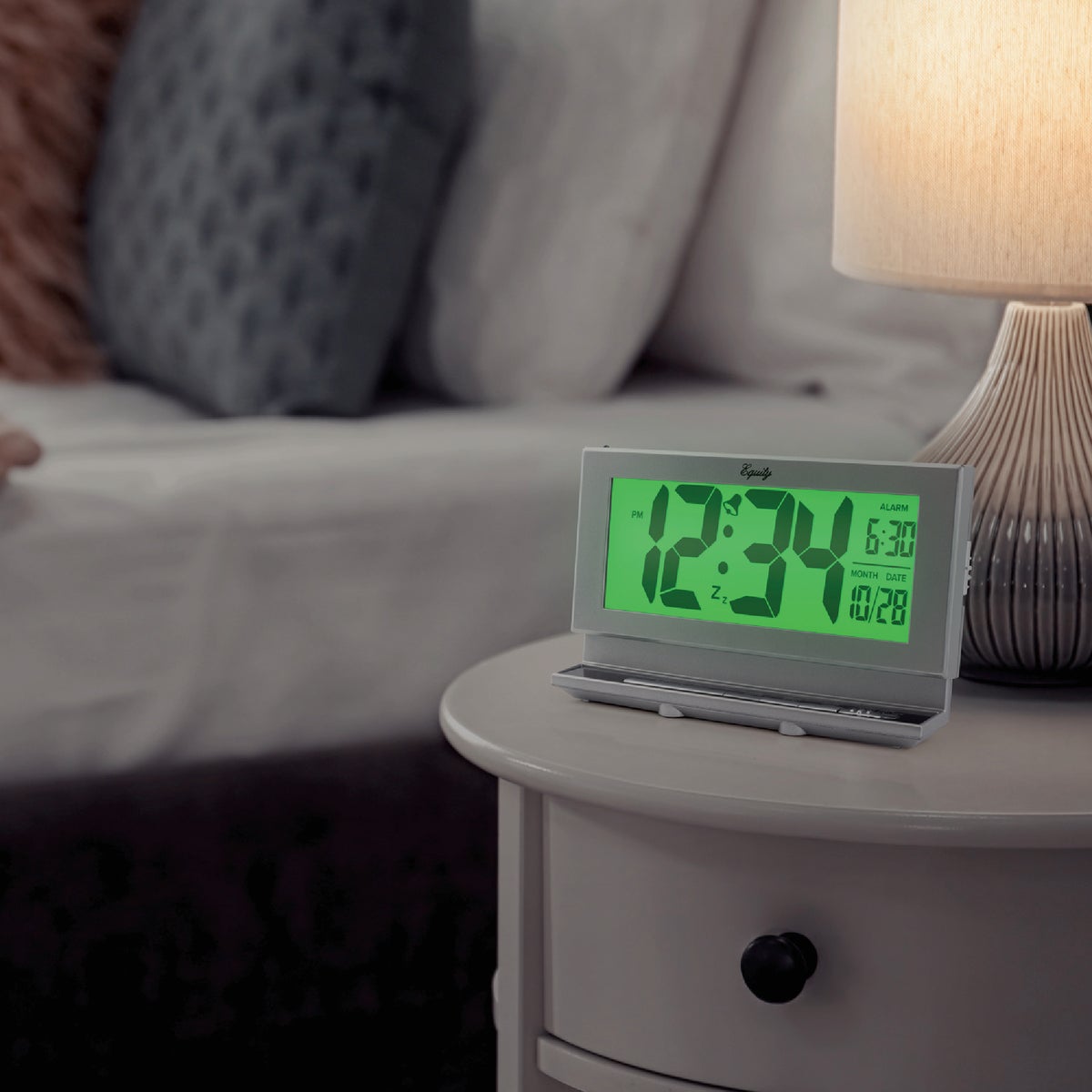 La Crosse Technology 2 In. Equity LCD Battery Operated Alarm Clock Image 2