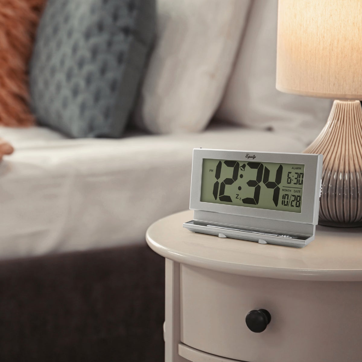 La Crosse Technology 2 In. Equity LCD Battery Operated Alarm Clock Image 3