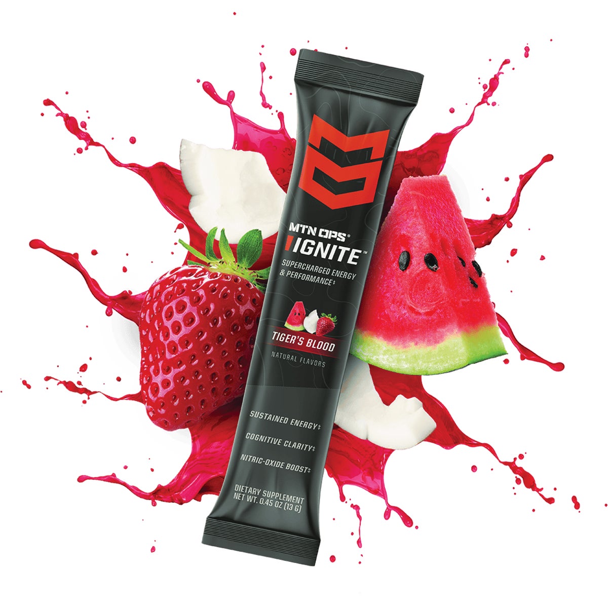 MTN OPS Ignite Tiger's Blood Energy Drink Mix