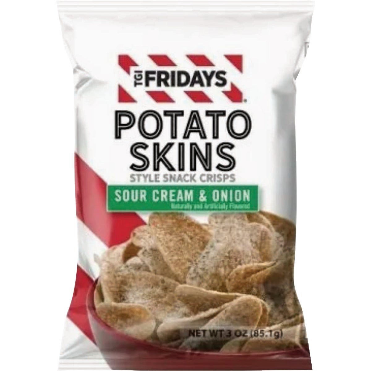 TGI Friday's 3 Oz. Sour Cream and Onion Potato Skins Image 1