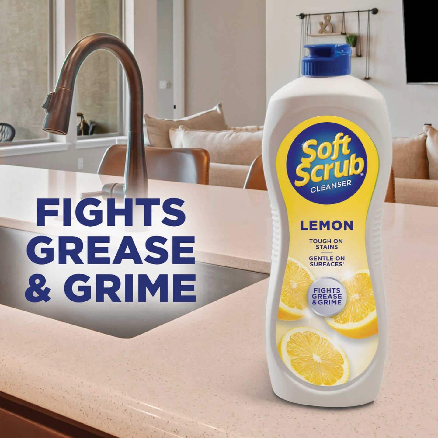 Soft Scrub 24 Oz. Lemon Cleanser Image 4