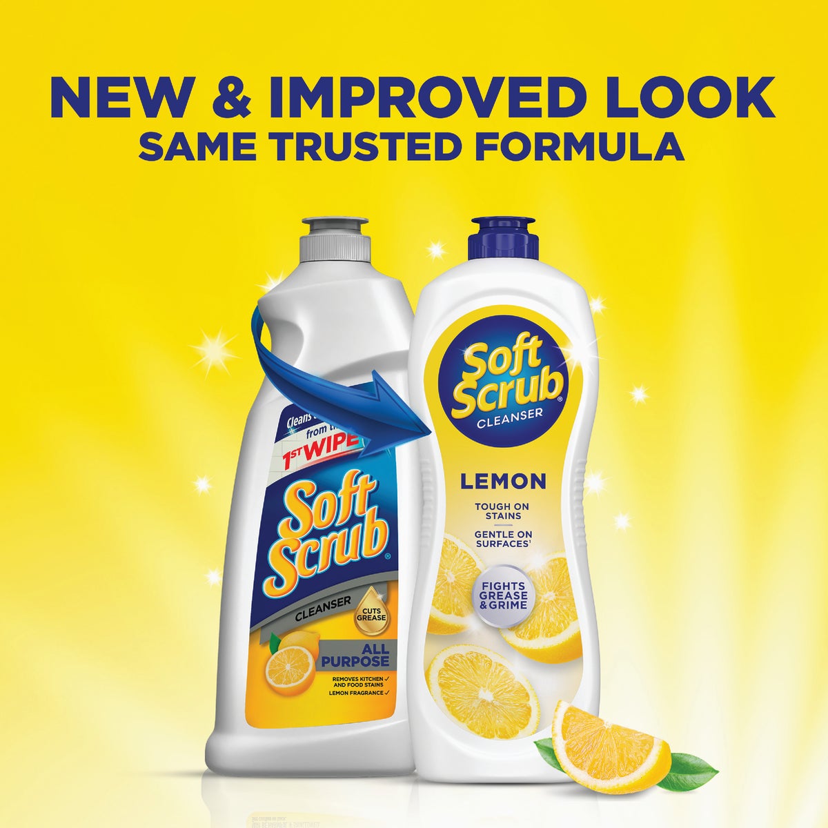 Soft Scrub 24 Oz. Lemon Cleanser Image 2