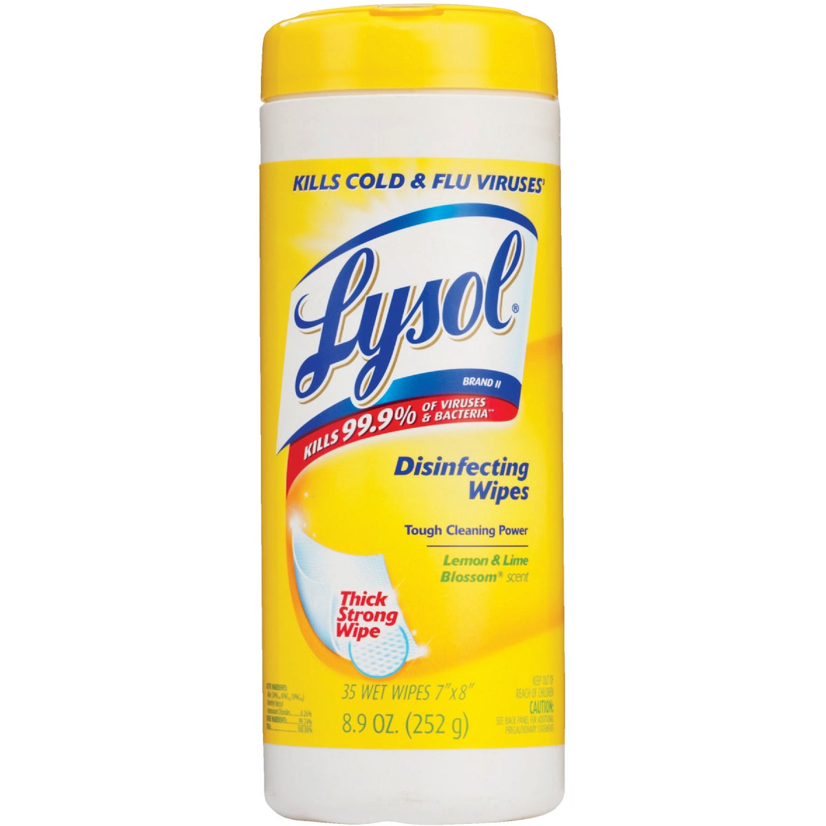 Lysol Lemon & Lime Blossom Sanitizing Wipes (35-Count) Image 2
