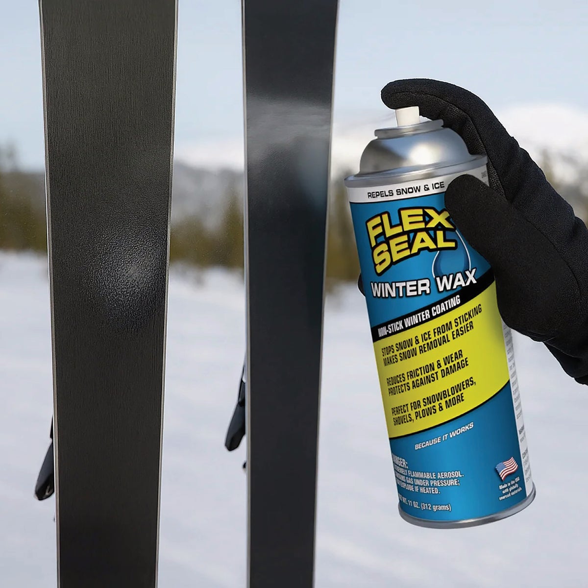 Flex Seal 11 Oz. Winter Wax Aerosol Spray Wax Lubricant Image 3