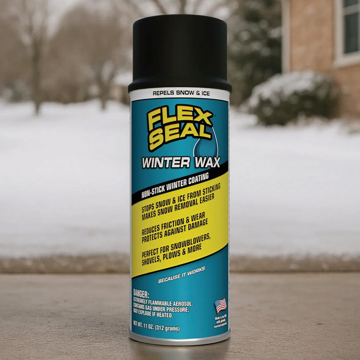 Flex Seal 11 Oz. Winter Wax Aerosol Spray Wax Lubricant Image 5