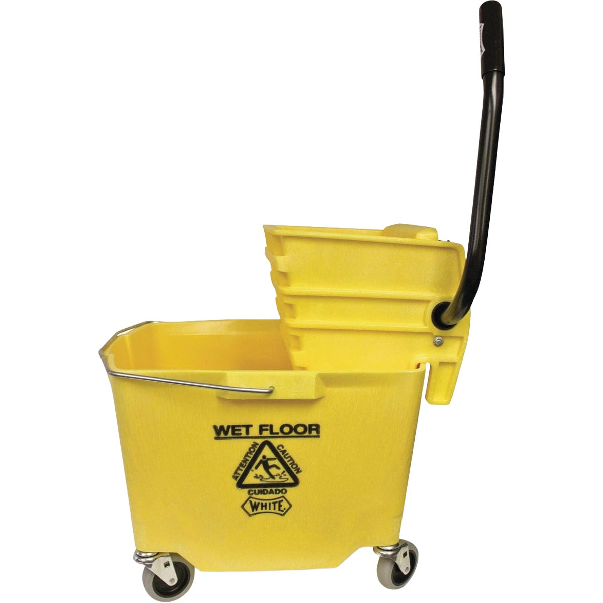Impact 35 Qt. Plastic Mop Bucket with Wringer Combo