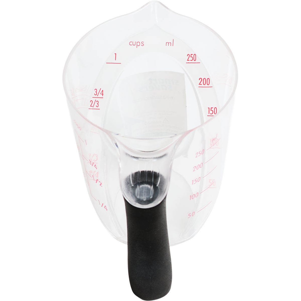 Smart Savers 1 Cup Clear Plastic Measuring Cup Image 2