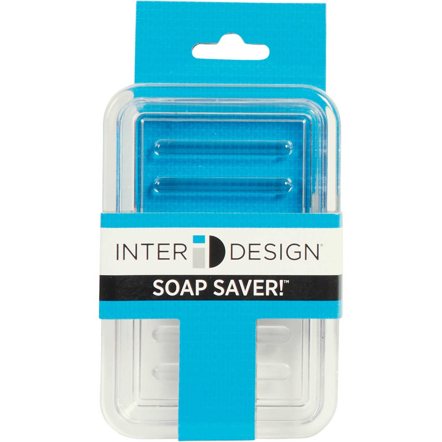 iDesign Royal Rectangular Textured Soap Dish Image 2