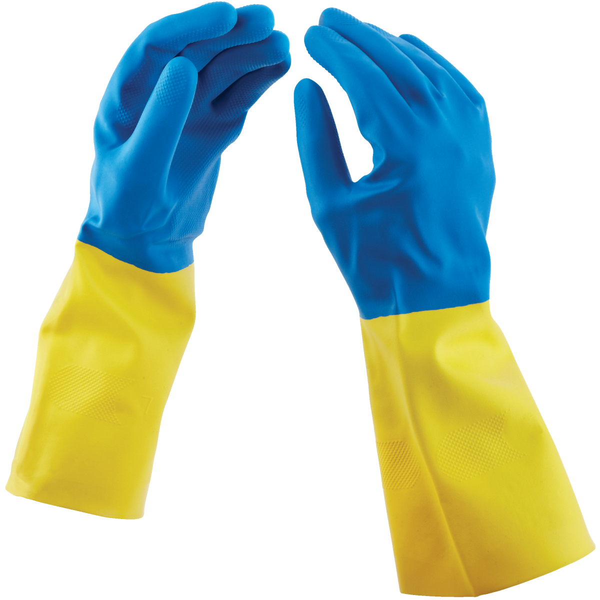 Soft Scrub Small Neoprene Coated Latex Rubber Glove Image 2