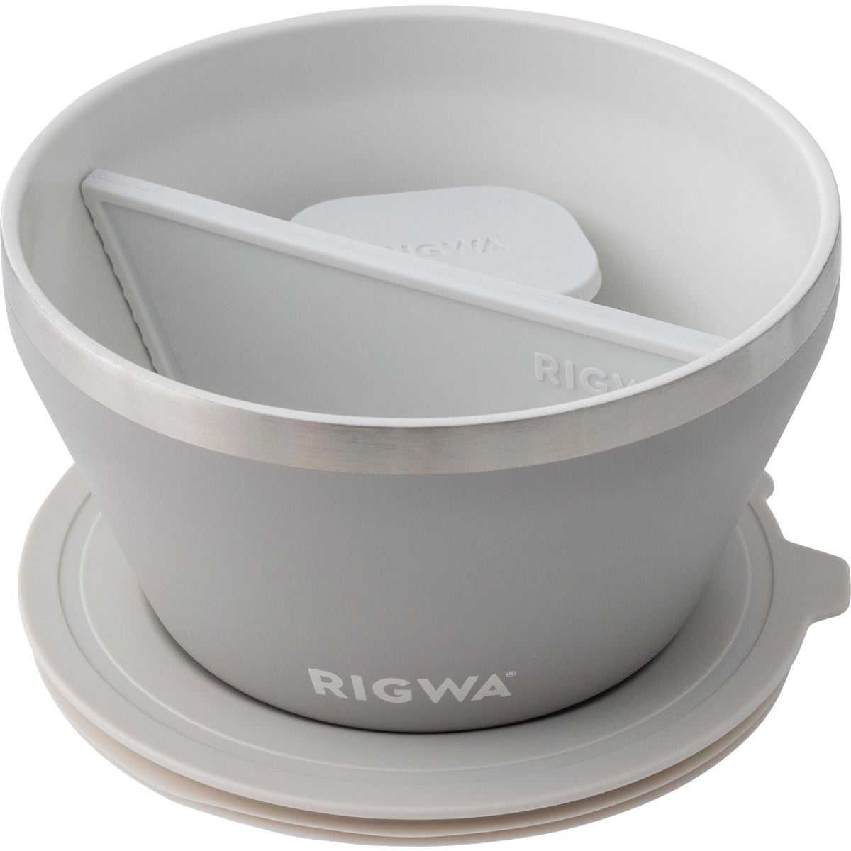 Rigwa Life 40 Oz. Fresh Bowl Kit, Oyster Image 3