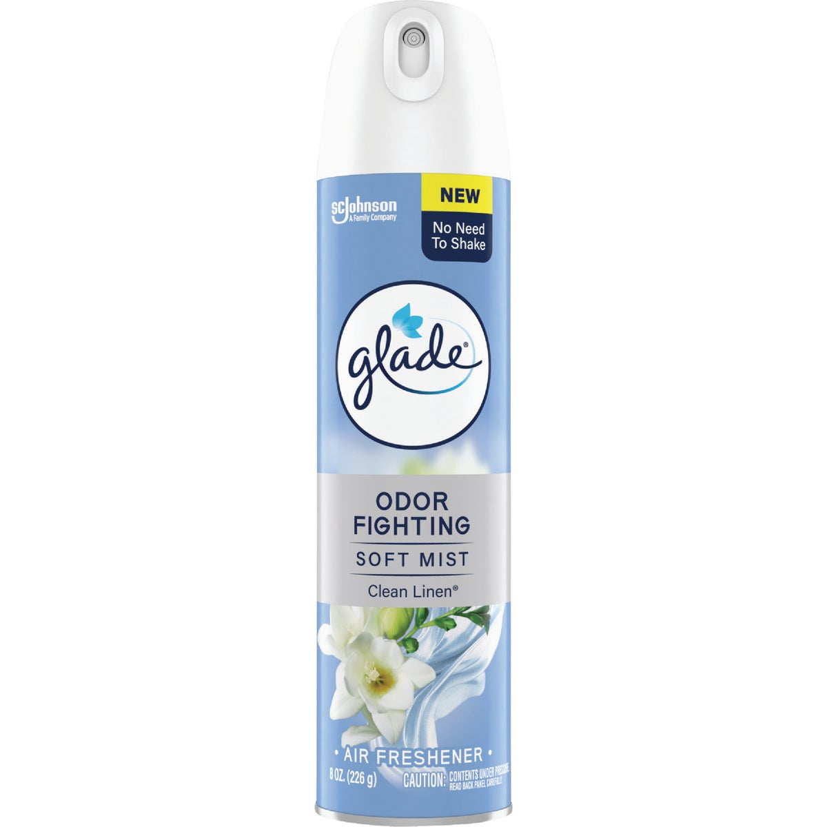 Glade 2X Fragrance 7.3 Oz. Clean Linen Spray Air Freshener