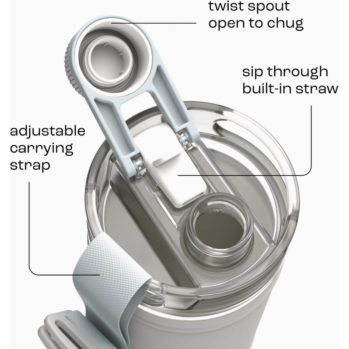 Bubba 64 Oz. Insulated Jug, Fresh Kicks Image 2