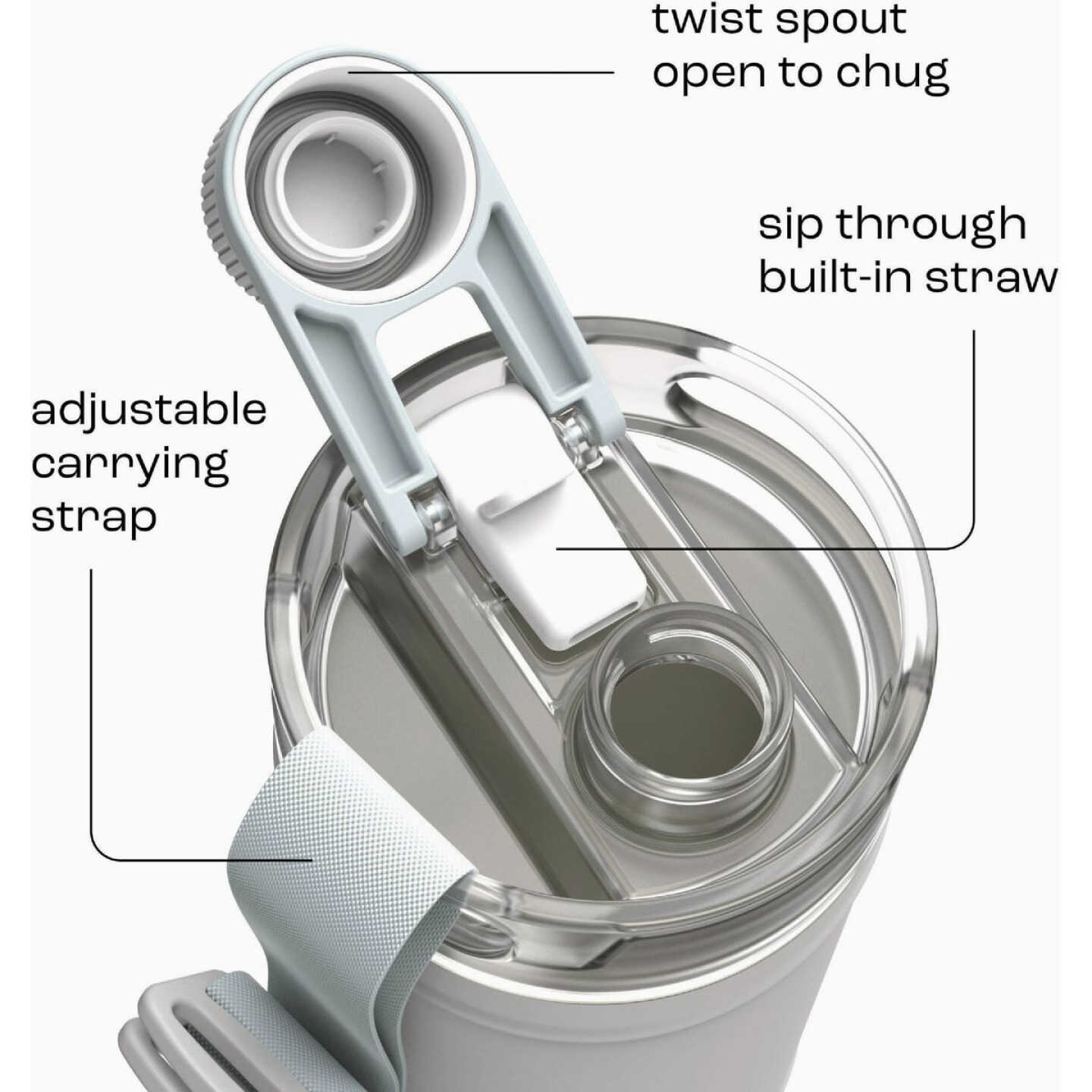 Bubba 64 Oz. Insulated Jug, Fresh Kicks Image 2