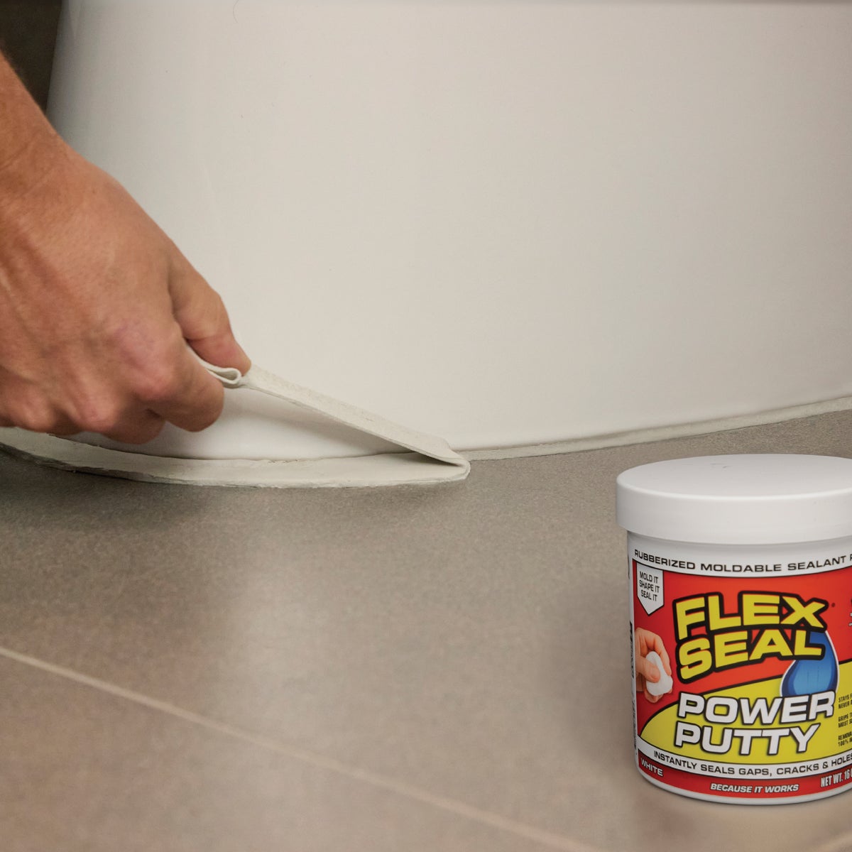 Flex Seal Power Putty 16 Oz. White Multi-Purpose Adhesive Image 7