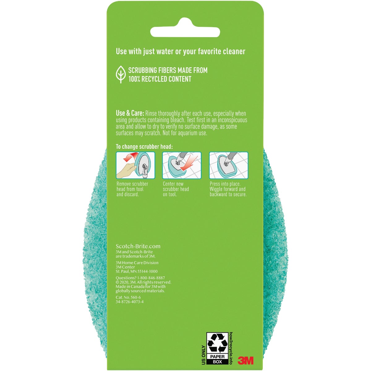 Scotch-Brite Tub & Tile Scrubber Refill Image 2