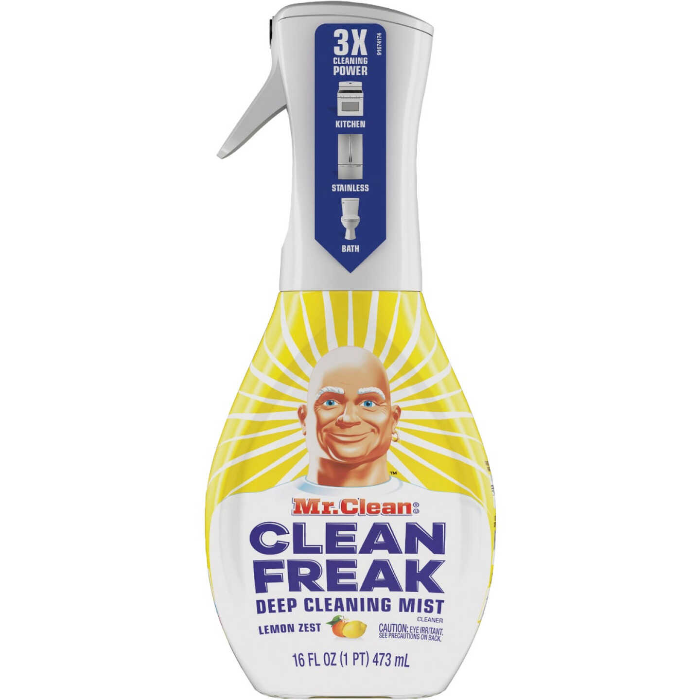 Mr. Clean 16 Oz. Lemon Zest Clean Freak All-Purpose Cleaner Mist Image 1