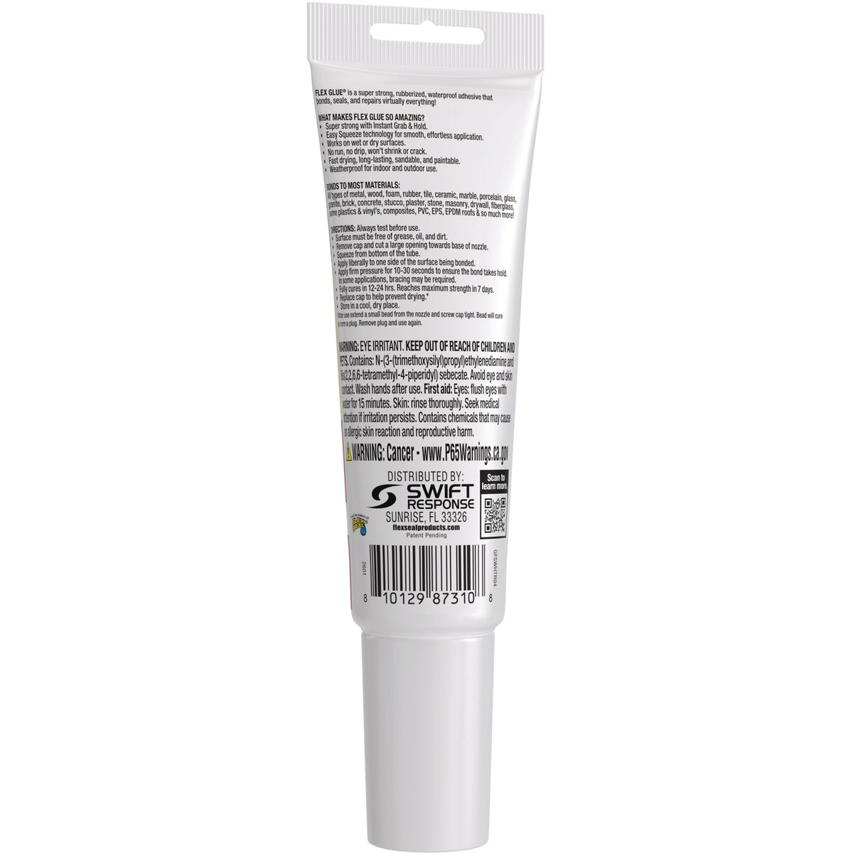 Flex Glue 4 Oz. White Multi-Purpose Adhesive Image 7