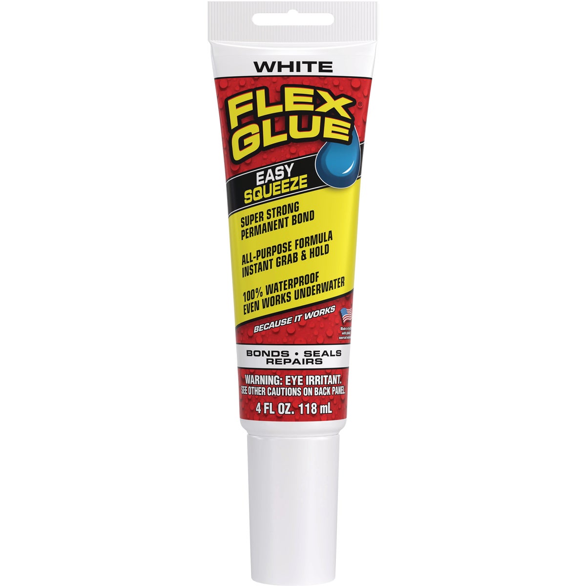 Flex Glue 4 Oz. White Multi-Purpose Adhesive