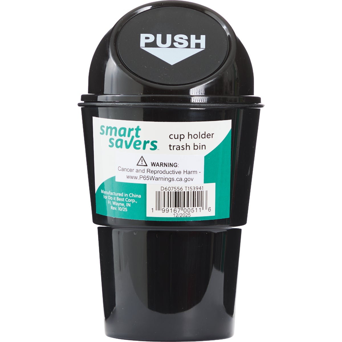 Smart Savers Cup Holder Trash Bin