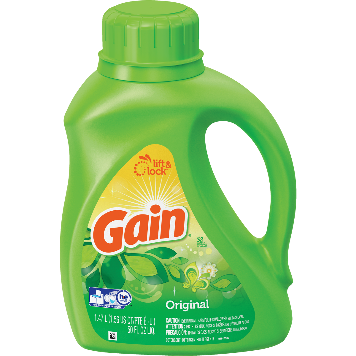 Gain + Aroma Boost 46 Oz. 32 Load Original Scent HE Liquid Laundry Detergent