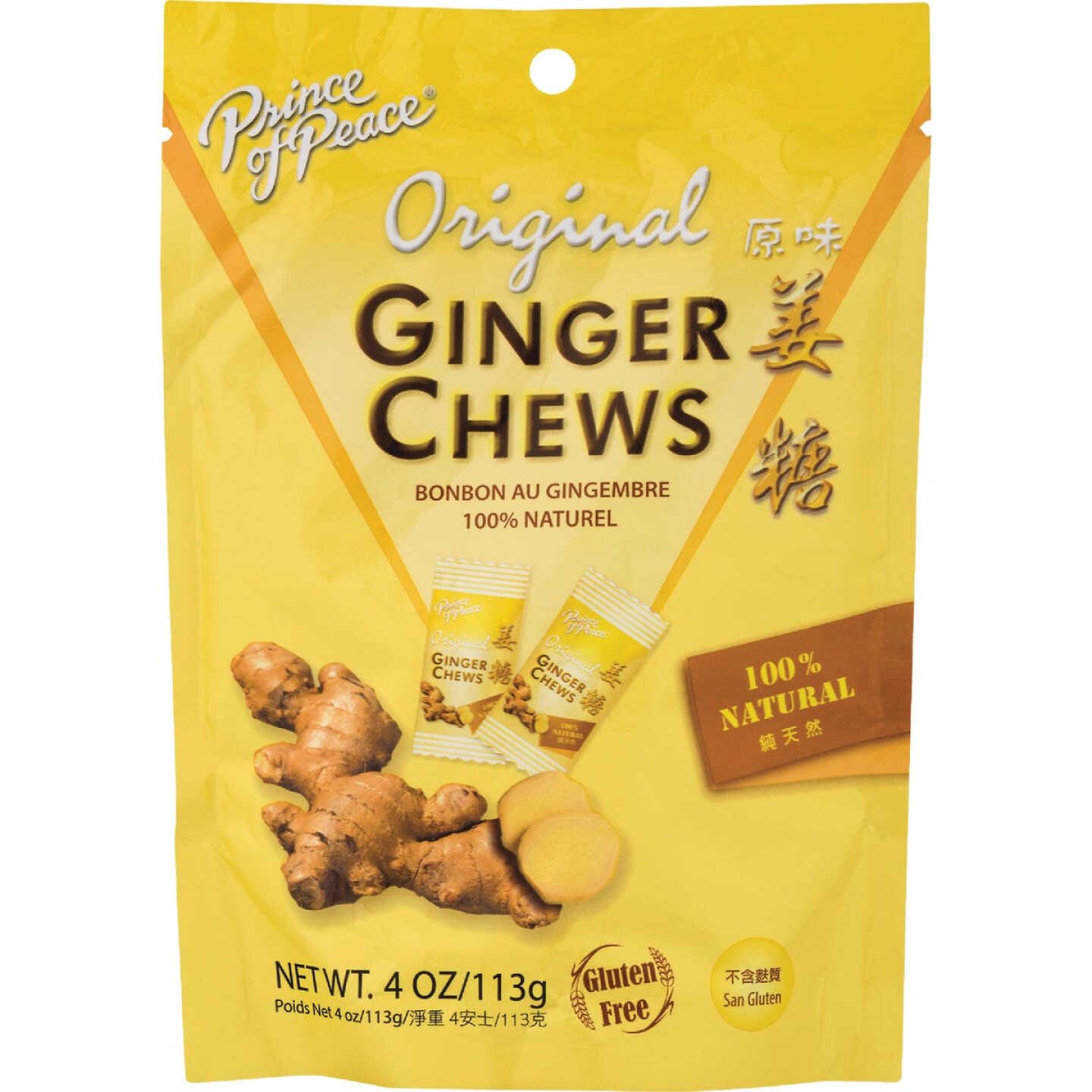 Prince of Peace 4 Oz. Original Ginger Chews Image 2
